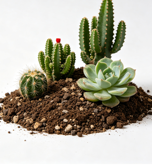 Rootivo Altman Plants Plantas de Cactus Vivas y Suculentas Variadas (Paquete de 8) Plantas de Interior en Mezcla de Tierra para Cactus