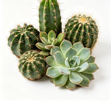 Rootivo Altman Plants Plantas de Cactus Vivas y Suculentas Variadas (Paquete de 8) Plantas de Interior en Mezcla de Tierra para Cactus